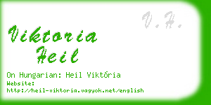 viktoria heil business card