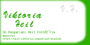 viktoria heil business card